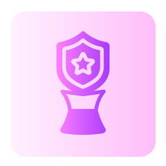trophy gradient icon