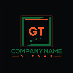 Abstract logo design background template