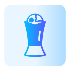 trophy gradient icon