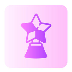 trophy gradient icon