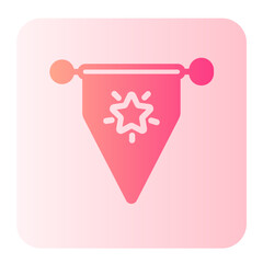flag gradient icon