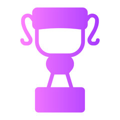 trophy gradient icon