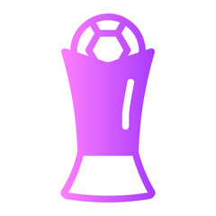 trophy gradient icon