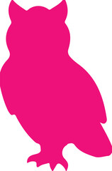 Owl simple icon. Vector ICON all icon Viktor 