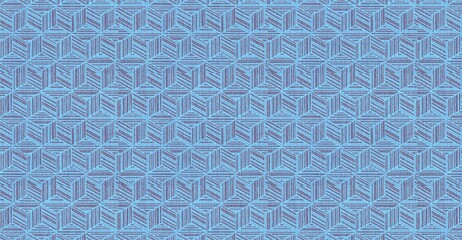 Blue fabric texture background. Blue carpet background. Blue color hotel carpet texture.  UHD.