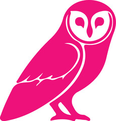 Owl simple icon. Vector ICON all icon Viktor
