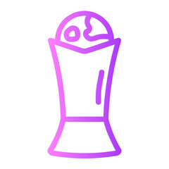 trophy gradient icon