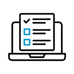 Two light blue outline squares floating in a black background