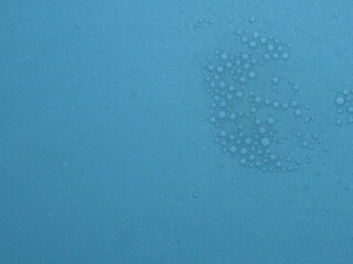 Soap Foam Surface with Tiny and Large Bubbles