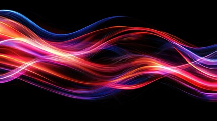 Abstract fusion center background with high-energy lights and dynamic flows.