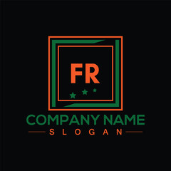 Abstract logo design background template