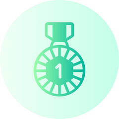 medal gradient icon