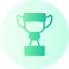 trophy gradient icon