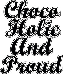 Chocolate Day Typography: Sweet Words, Sweeter Designs