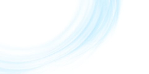 Air flow Isolated PNG and vector isolated. Effect of winter air and wind stream waves effect in blue color.