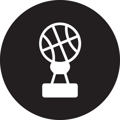 trophy glyph icon
