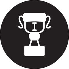 trophy glyph icon
