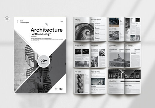 Architecture Portfolio Brochure Template