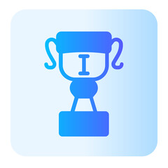 trophy gradient icon