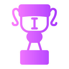 trophy gradient icon