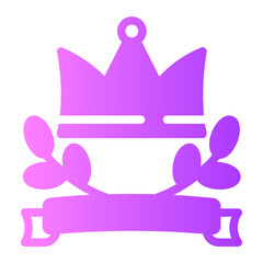 badge gradient icon