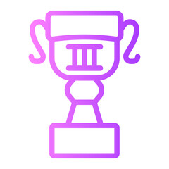 trophy gradient icon