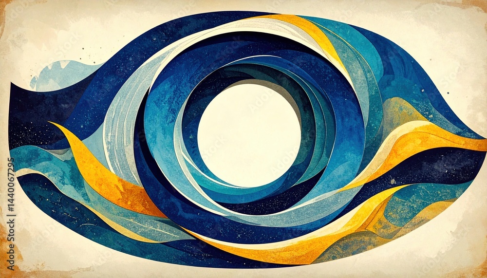 Poster dynamic abstract eye design art gallery digital artwork creative environment close-up view visual pe