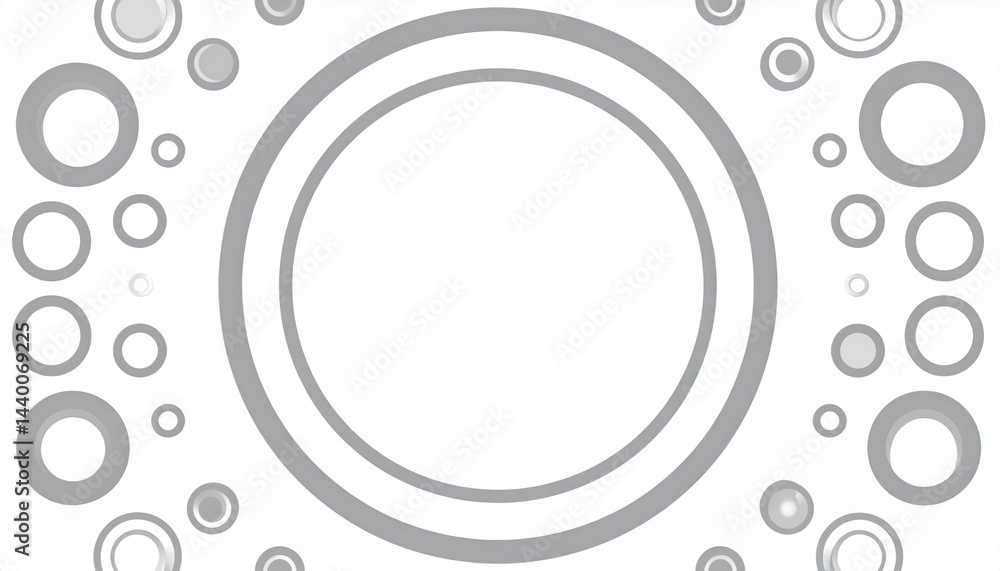 Poster dynamic graphic design background abstract concepts digital art minimalist style circular patterns f
