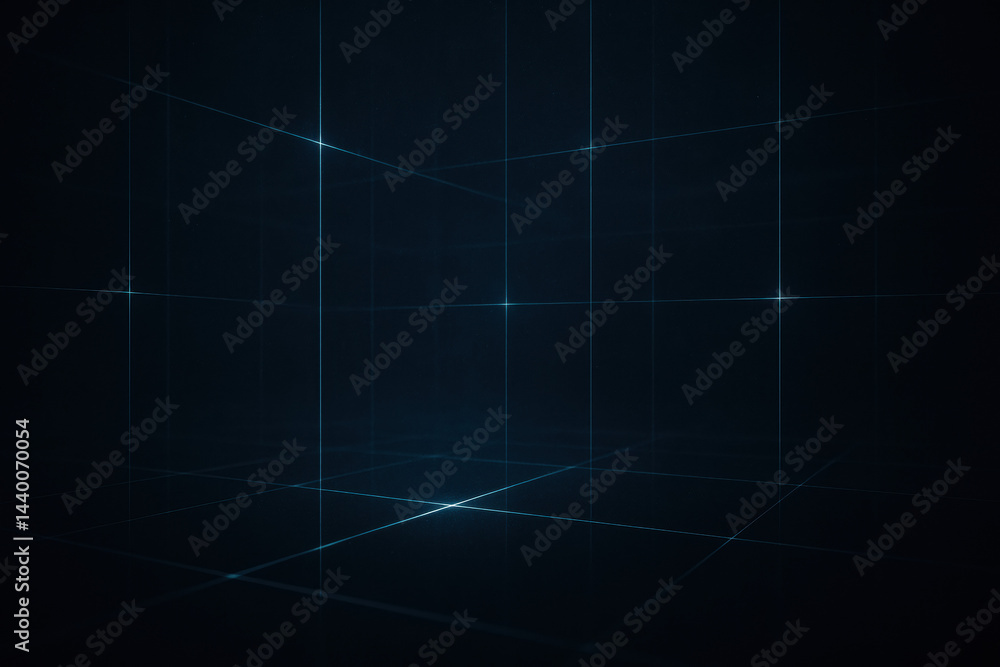 Poster this represents a strategic digital network with innovation and decision-making at its core highligh