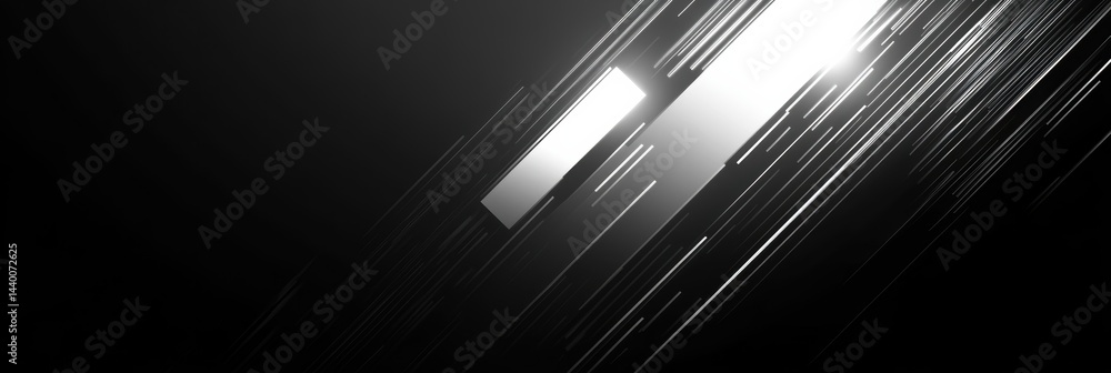 Poster Dynamic upward arrow design with abstract tech background showcasing movement