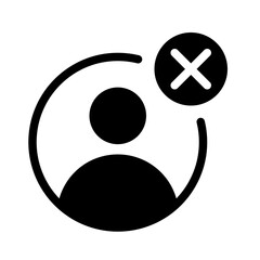 User Account Removed Icon