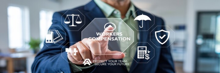Businessperson Selecting Workers' Compensation Plan