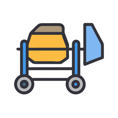  Creative Mixer Icon for Concrete