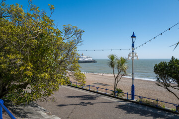 Eastbourne seafront looking towards the pier