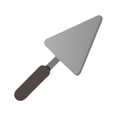  Concrete Trowel Flat Icon Design