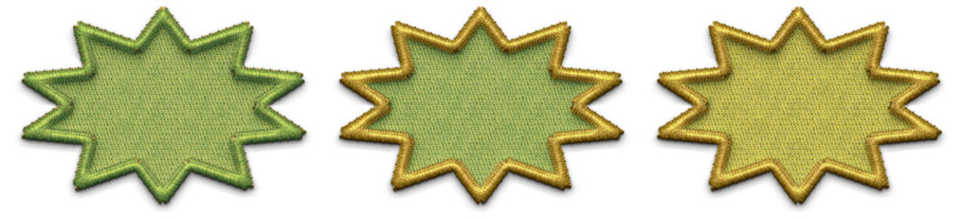 Embroidery shapes for background. Embroidery background.