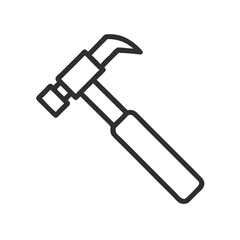  Dynamic Framing Hammer Icon