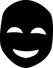 
Mask superhero carnival villain or burger vector icon set. Black masquerade costume eye mask silhouette hidden person face. Simple design incognito party masque shape template illustration. isolated 
