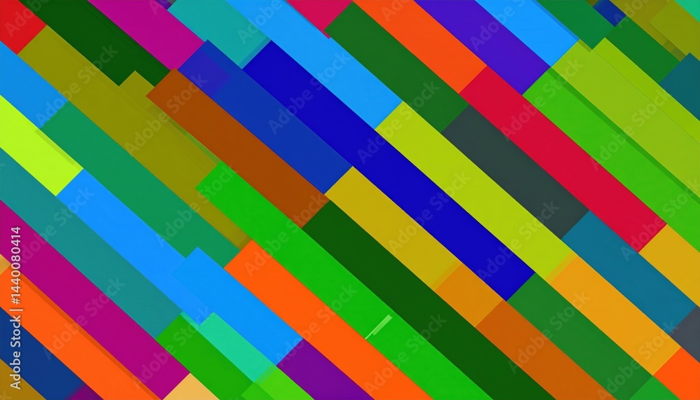 Poster vibrant colorful abstract patterns digital art graphic design creative studio aerial view visual imp