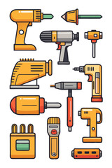  Engaging Nailing Tools Icon Visual