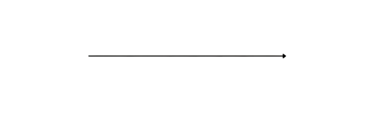 black linear arrow on tansparent background png. black clear arrow, line. design element.