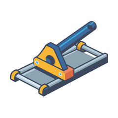 Fototapeta premium Engaging Tile Cutter Visual