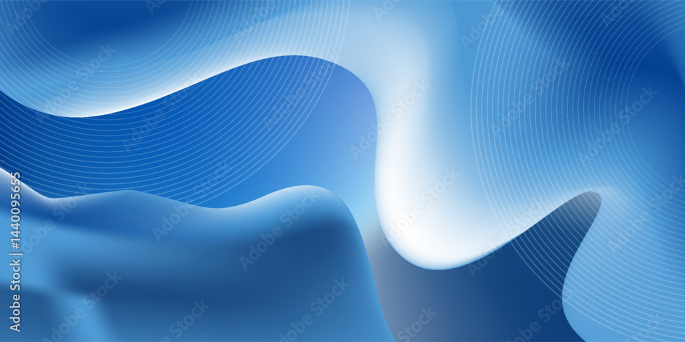 Poster gradient abstract background with circular line patterns. vector illustration.