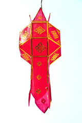 Beautiful Lanna lantern are northern Thai style lanterns in Thailand
