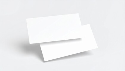 Creative blank business cards design online graphic templates minimalist style top-down perspective branding solutions
