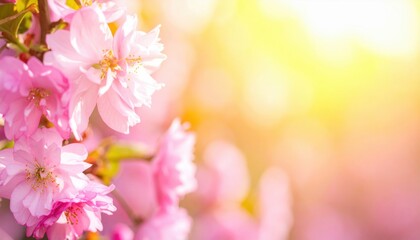 Spring blooming cherry blossoms nature park floral photography soft light close-up serenity