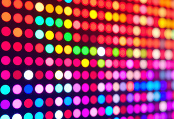 Closeup view of a textured background featuring vibrant rgb dots ideal for use in various digital displays and artistic designs.