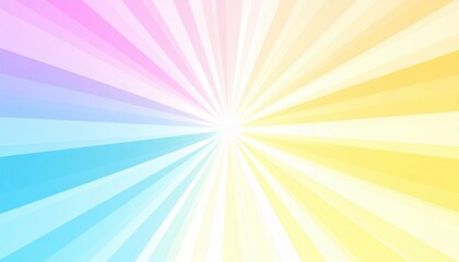 Obraz premium Radiant color burst background graphic design digital art bright and vibrant abstract viewpoint creative concept
