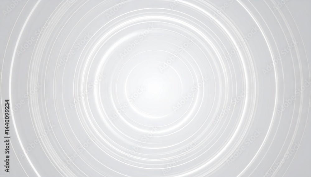 Poster dynamic circular waves animation digital environment visual content abstract design creative perspec