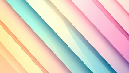 Obraz premium Abstract action of colorful diagonal lines digital art background graphic design modern clean minimalist